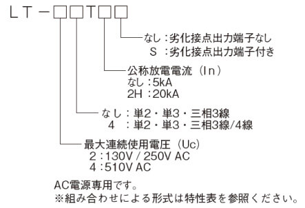 LT-2T，LT-24T，LT-44Tシリーズ