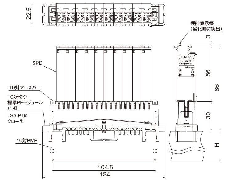 LSA-Plusクローネ：5909 3 041-00 、 NUCS:NUCS-GROUND-BAR-10