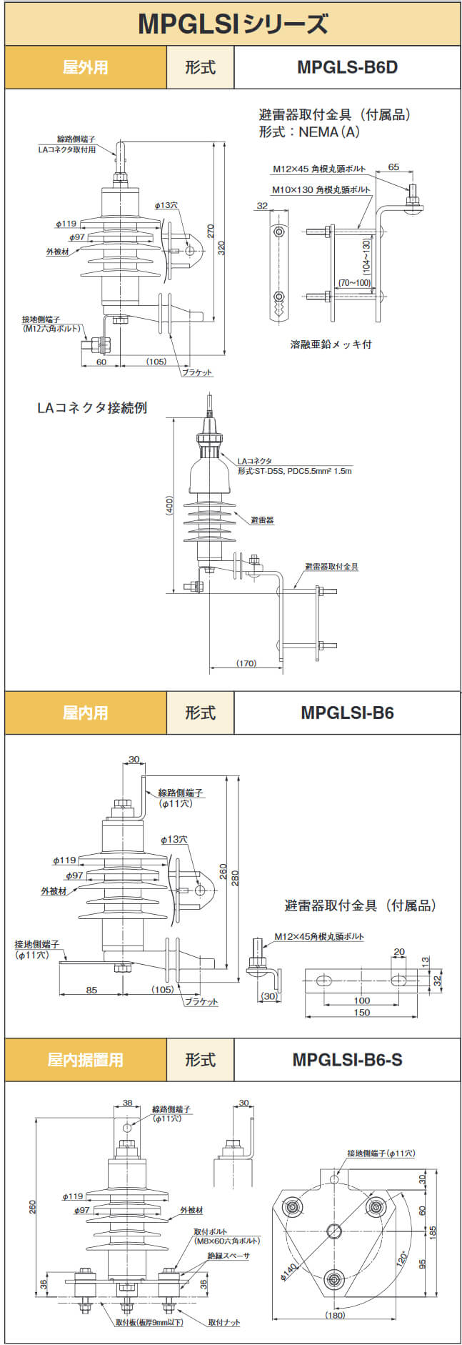 MPGLS-B6D, MPGLSI-B6, MPGLSI-B6-S