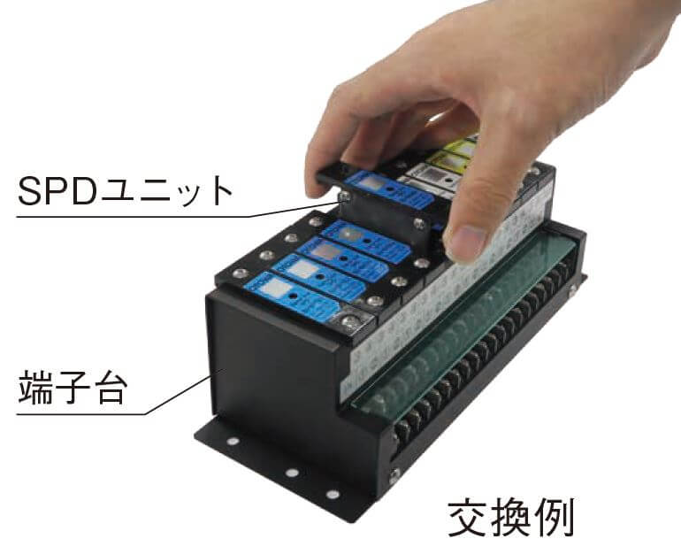 アレスタ10多回線用SPD　SU